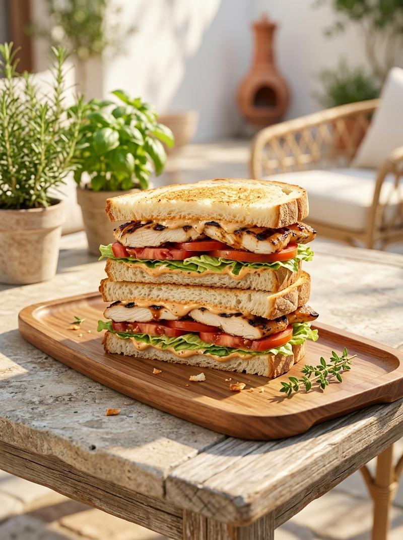 Grilled Chicken Protein Sandwich