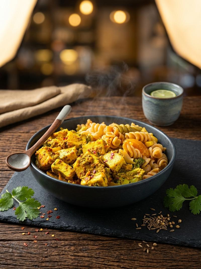 Protein Paneer Pasta