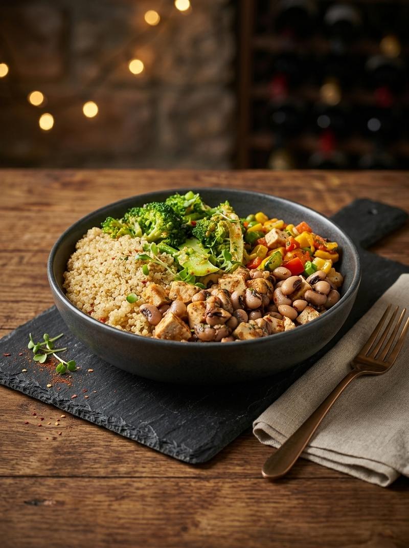 Tofu & Quinoa Power Bowl